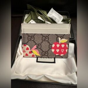 Authentic GG card holder